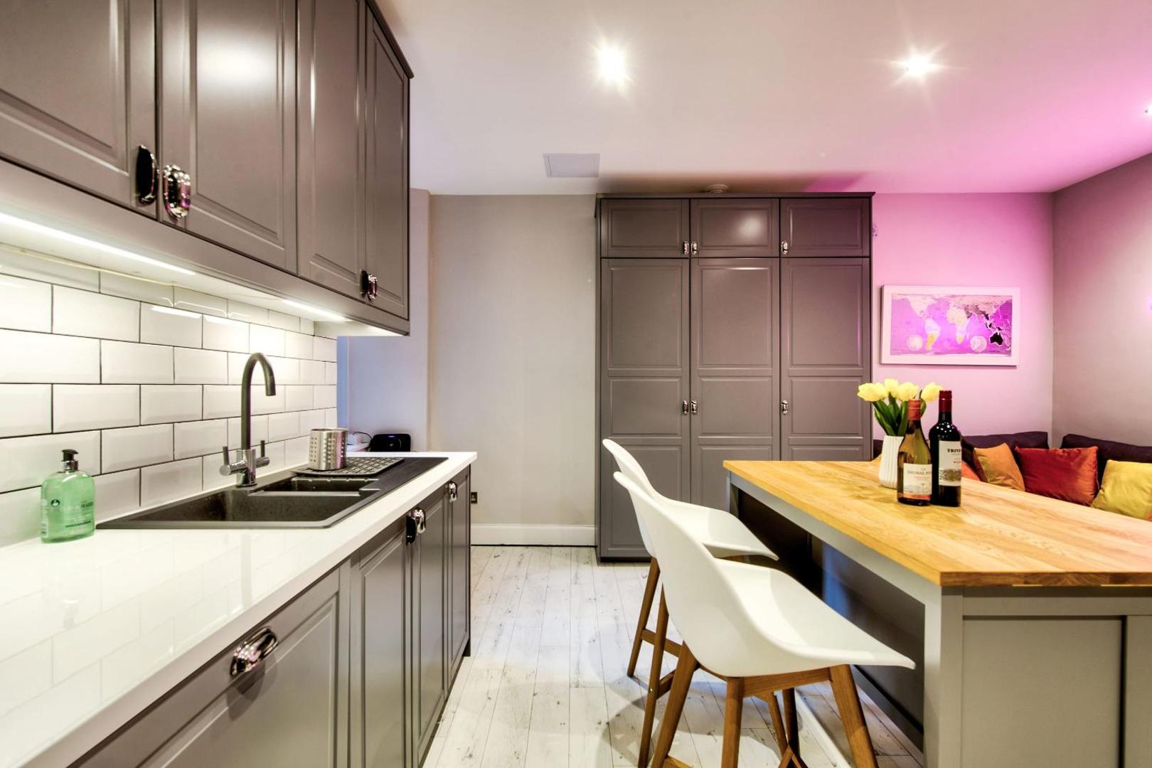 Billede 5: Stylish & Spacious 3 Bedroom Apt in Finnieston, West End