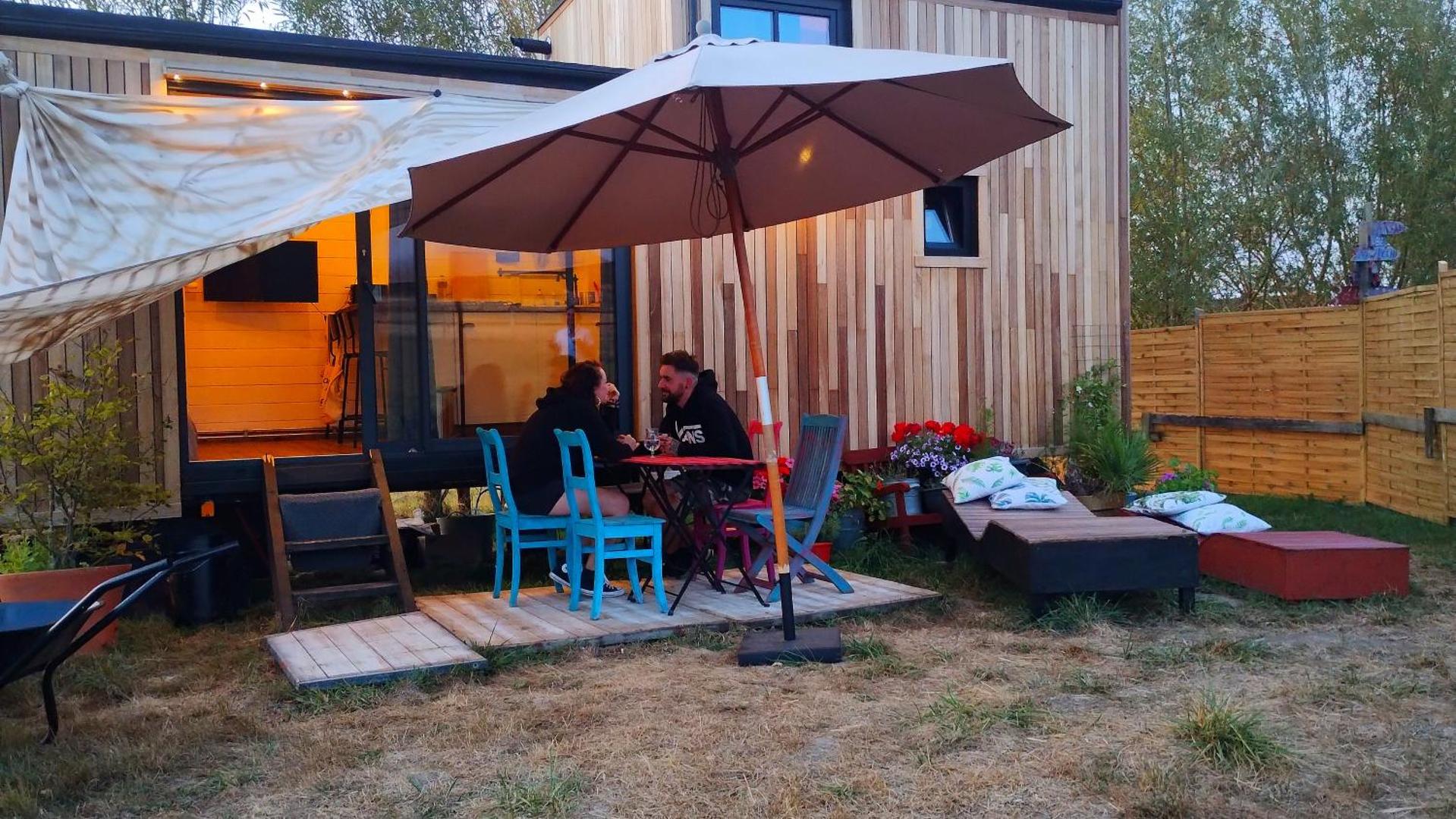 Tiny house, sauna hot tub Gesves Namur Ardennes的照片7