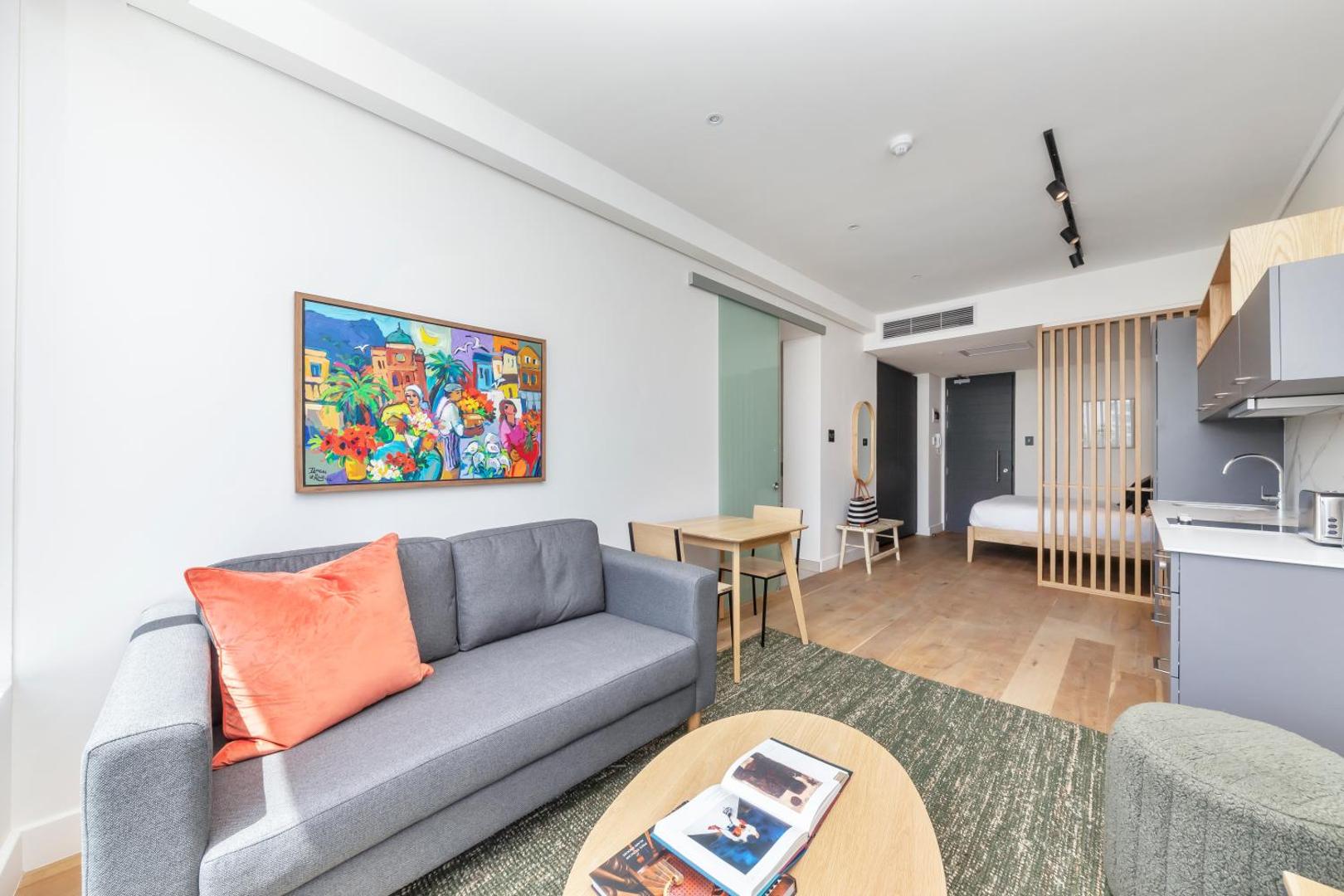 Billede 4: Comfortable studio with city views