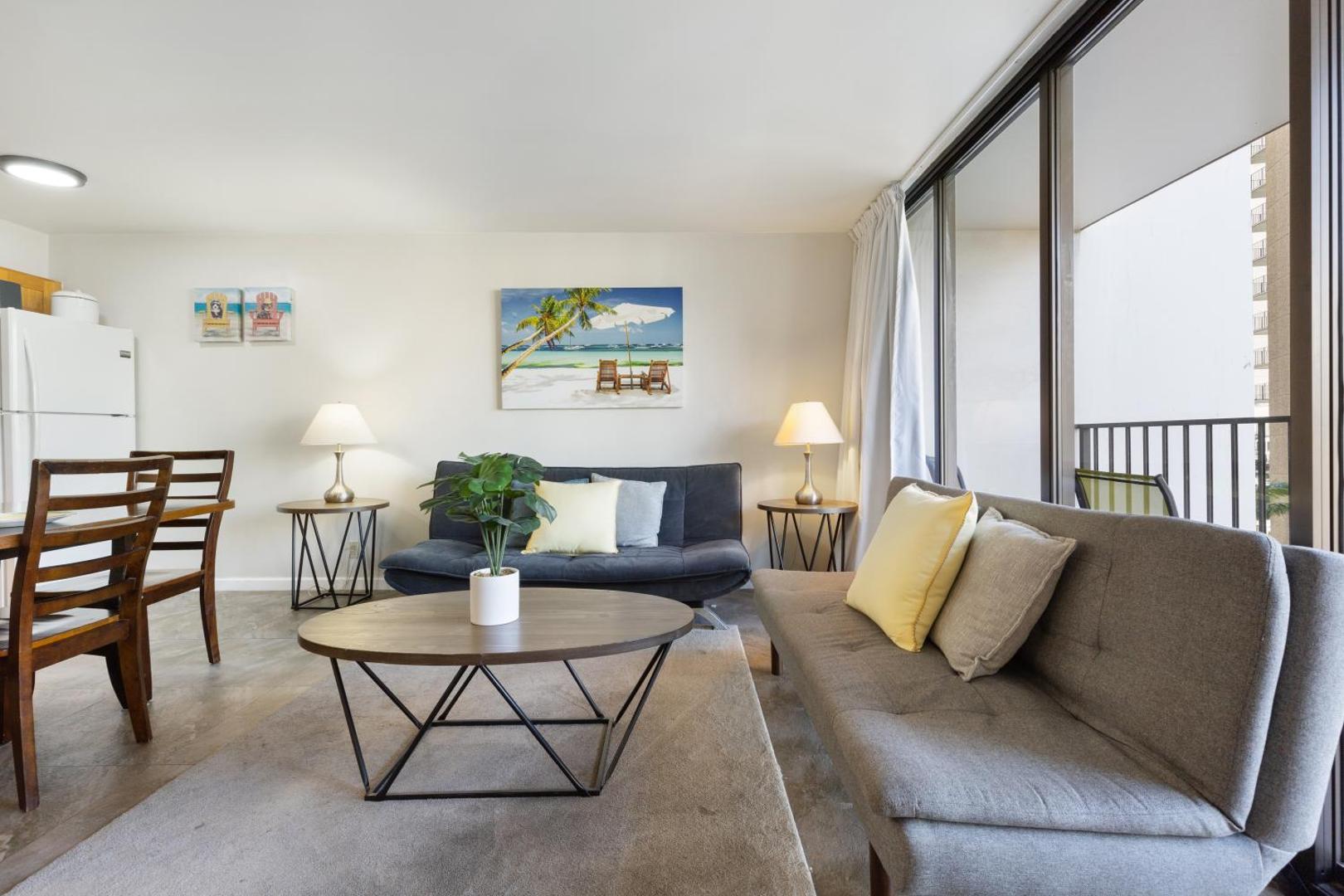 Billede 10: Light & Airy 8th Floor Ocean View Condo with Lanai condo