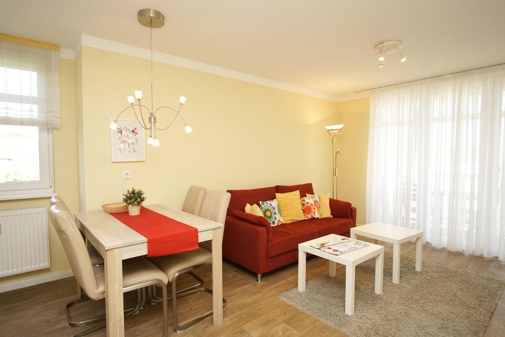 Foto 6: Meeresblickresidenzen Ferienwohnung Nr 56 mit Sauna- und Schwimmbadnutzung im AHOI Sellin