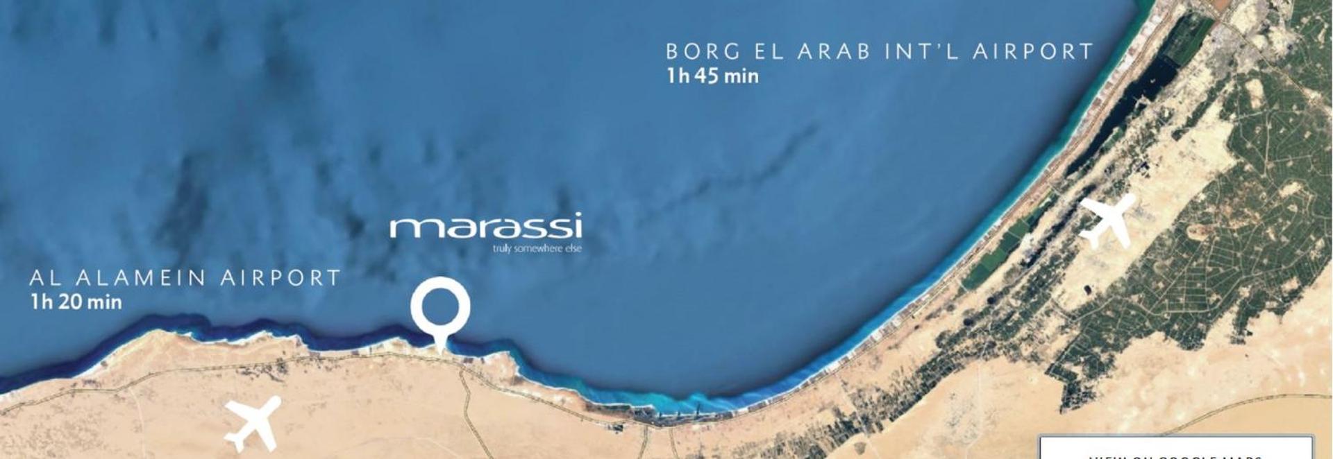 Photo 2 : Marassi, North coast chalet, Cozzy New one bedroom with one double bed & 2 bunk beds, plus 2 double foldable beds in living room, Free access to North beach, Verdi Lagoon & Blanca Lagoon for 2 adults and children under 10 years شالية مراسي الساحل الشمالي