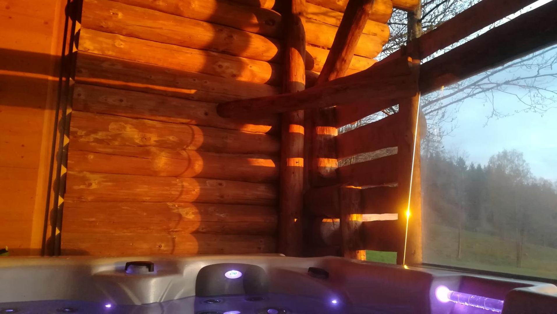 Foto 10: La cabane Céleste, spa privé