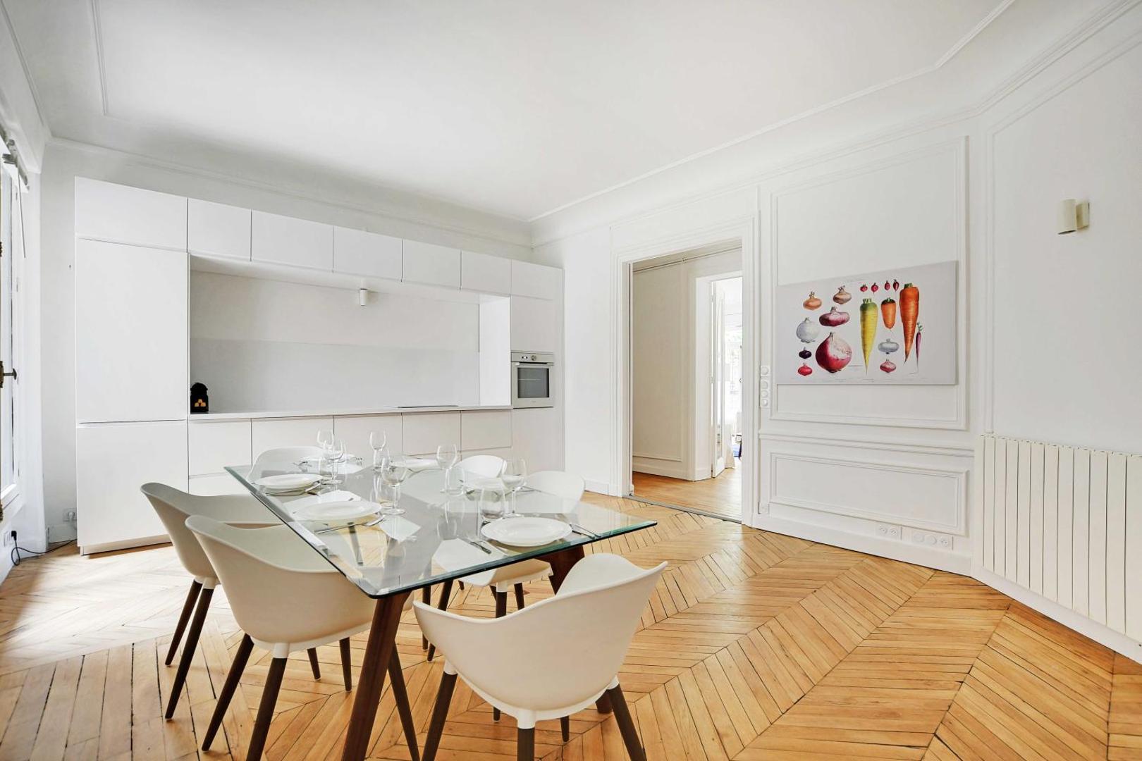 Photo 9 : Chic flat with garden terrace -4BR-12P - Trocadéro