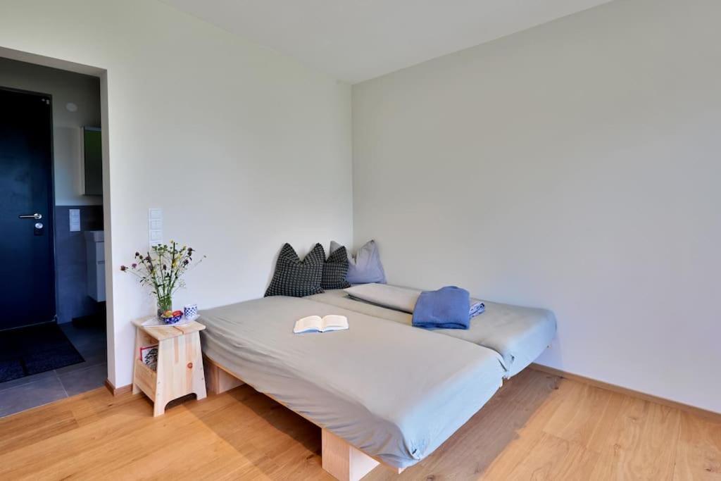 Fotografie 4: Studio mit Ausblick, ihr Rückzugsort in den Bergen