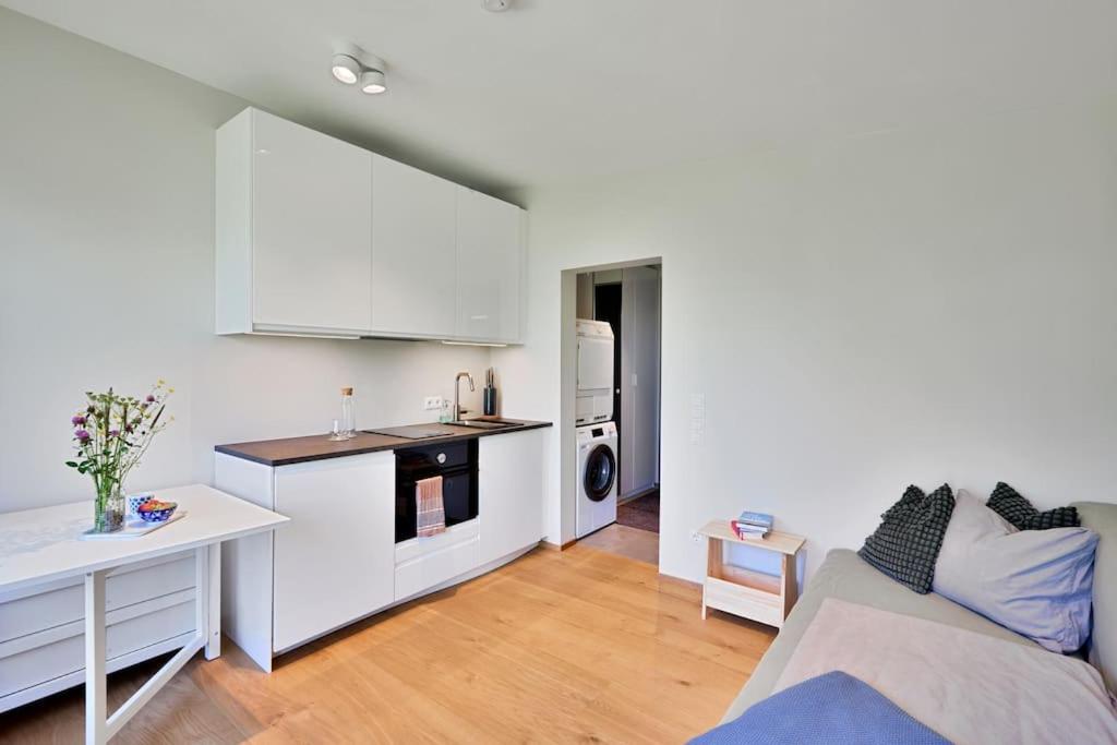Fotografie 9: Studio mit Ausblick, ihr Rückzugsort in den Bergen
