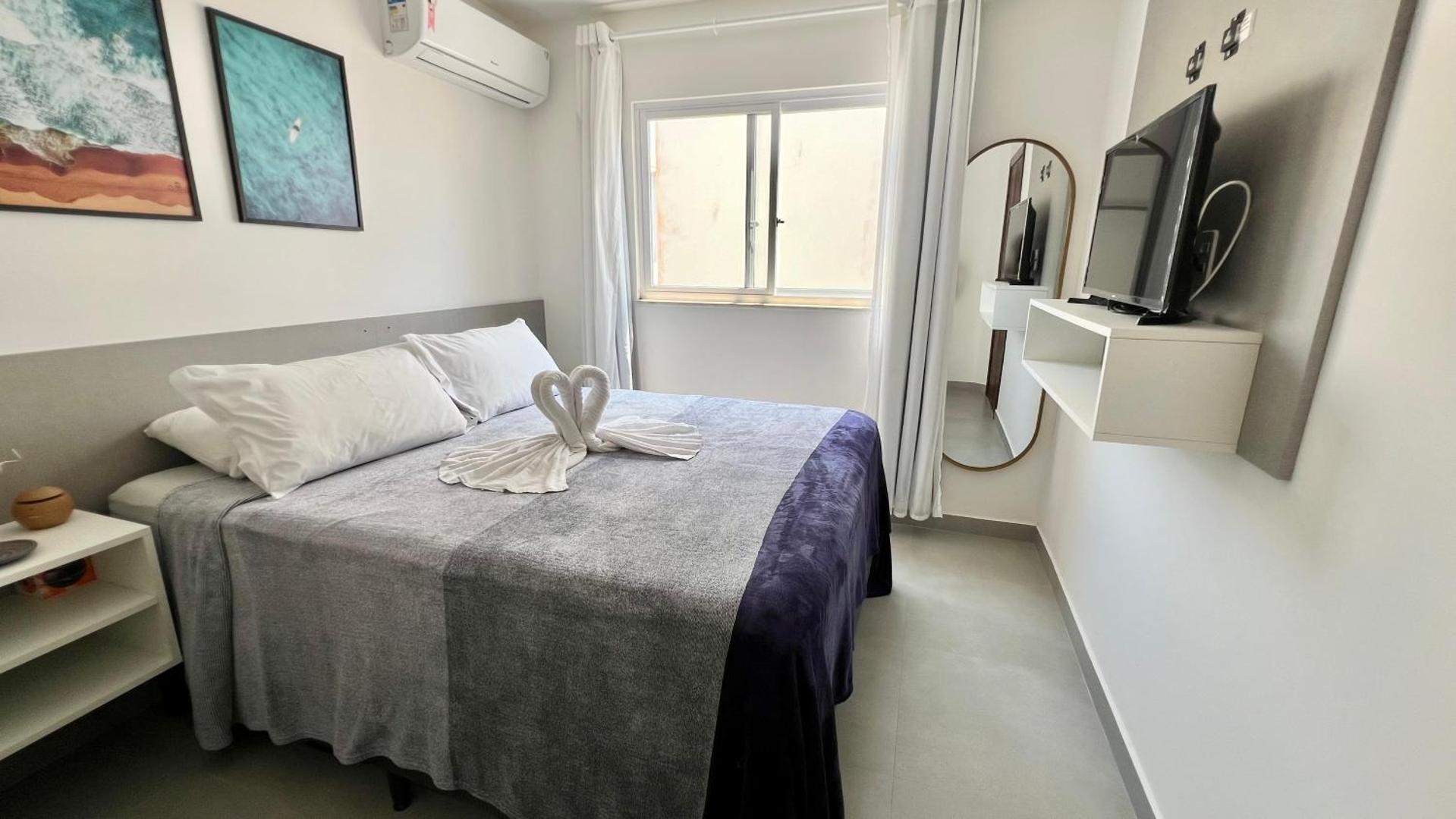 Фотография 10: Flat Maré 3 - 2da praia condomínio com piscina, Morro de Sao Paulo