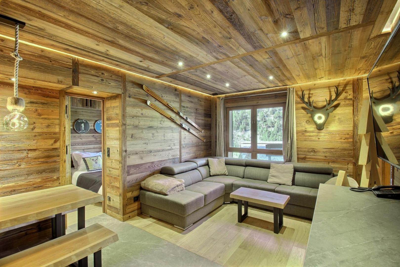 ARC 1950, Appartement style Chalet Haut de Gamme 2 chambres, 6 personnesの写真2