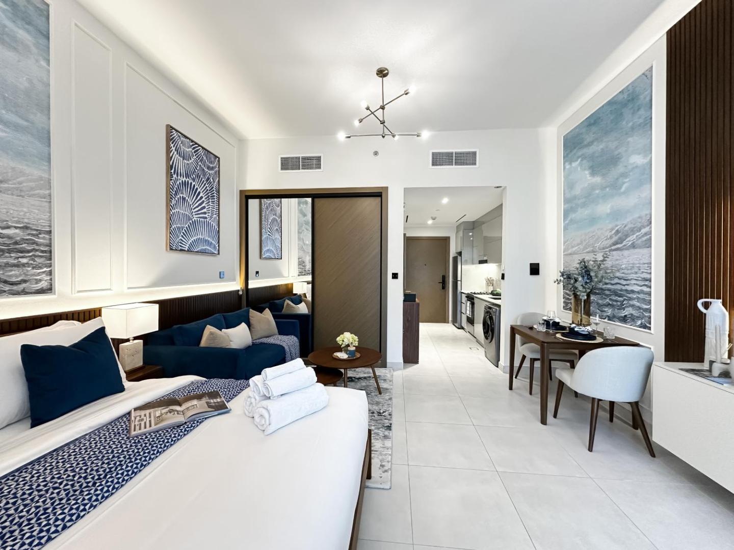 Trophy - Santorini Studio BurjKhalifa & Canal Views Sofa Bed photo 6