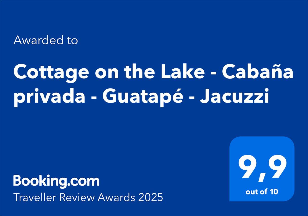 Φωτογραφία 2: Cottage on the Lake - Cabaña privada - Guatapé - Jacuzzi