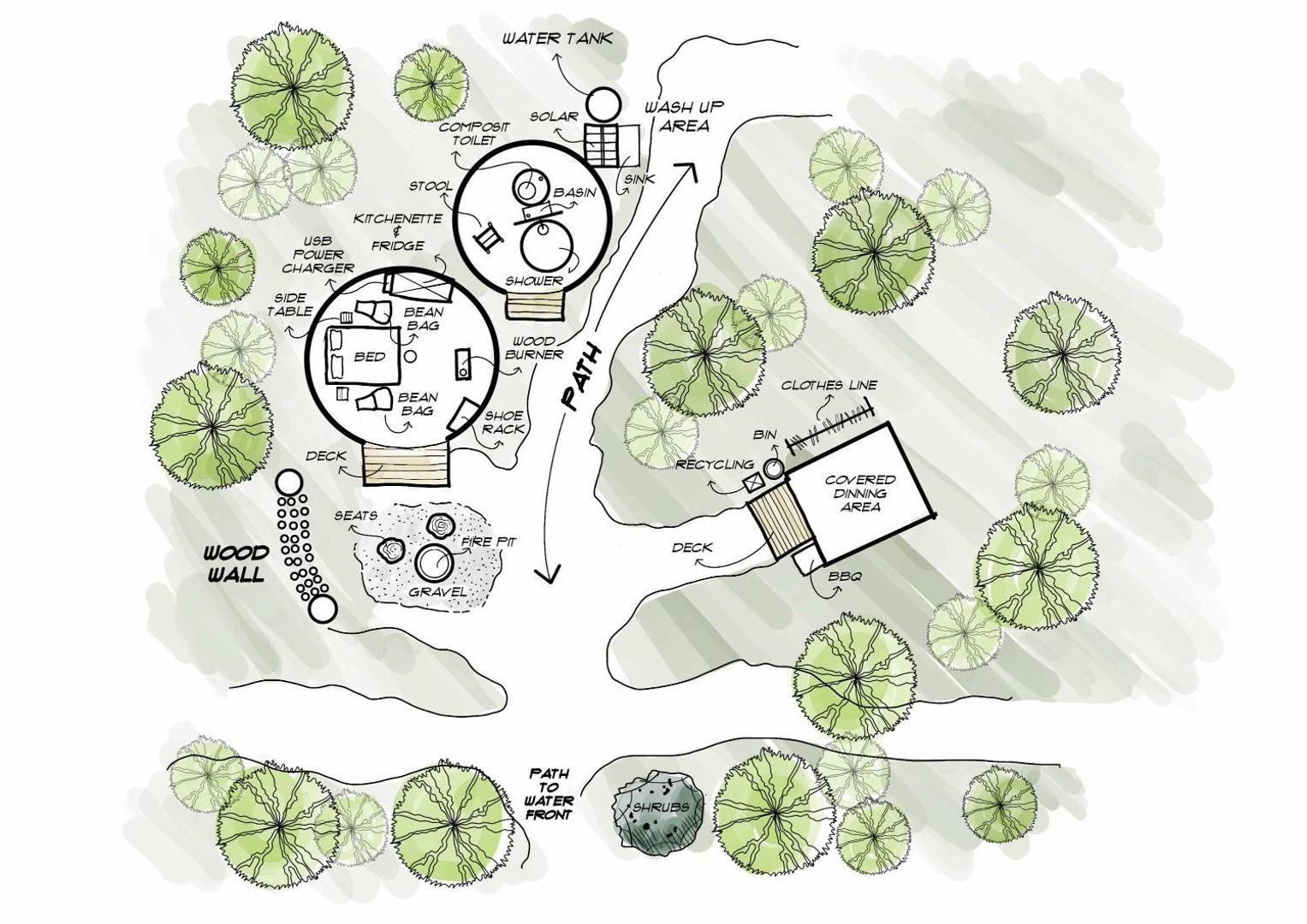 Kuva 8: Numie - Freycinet Peninsula - Glamping - Heated - Waterfront