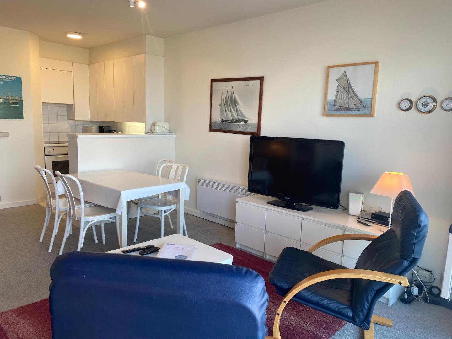 Bilde 2: Studio in Nieuwpoort with Stunning Sea Views