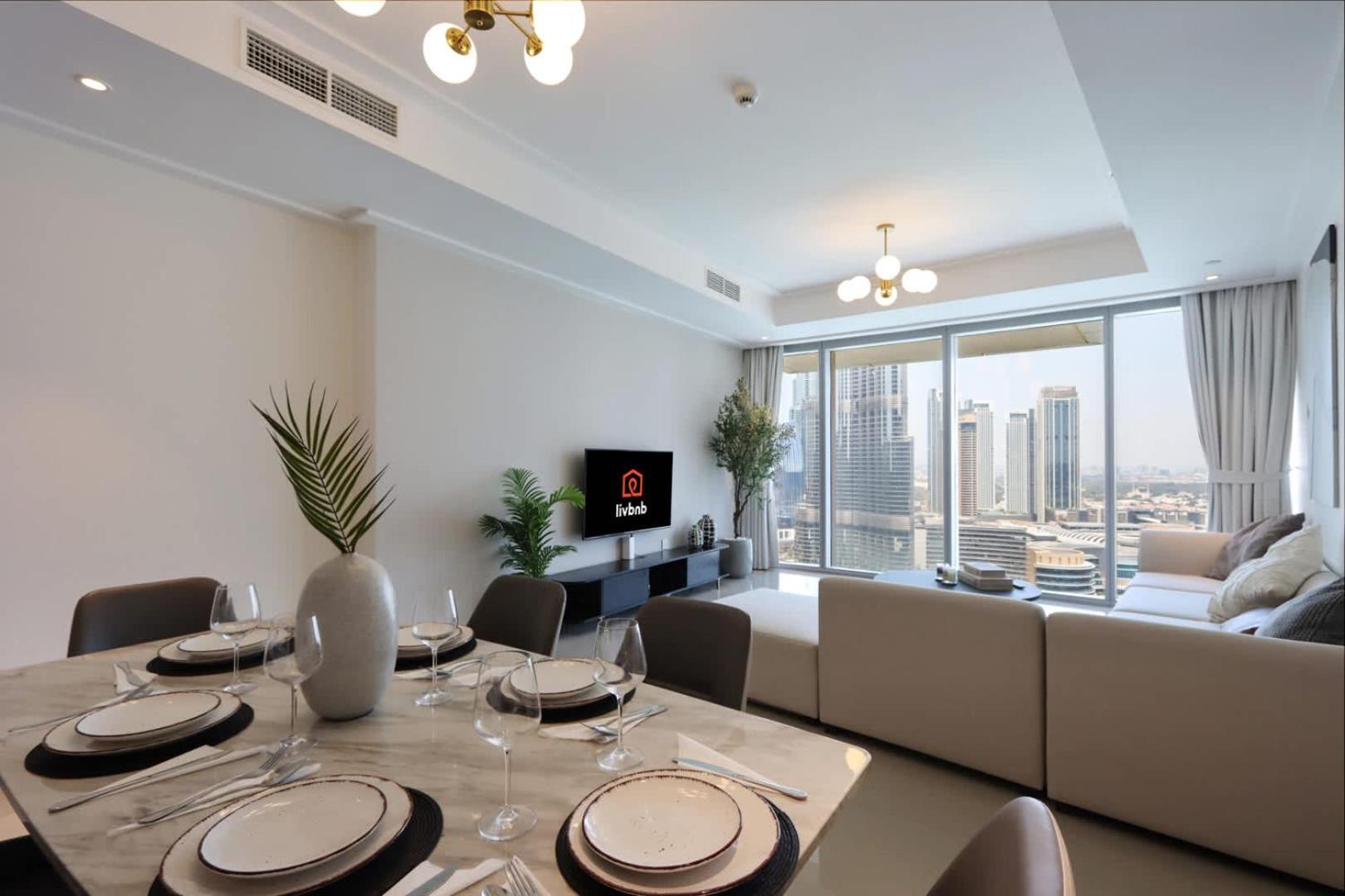 Foto 6: 2BR with Iconic Burj and Dubai Fountain Views