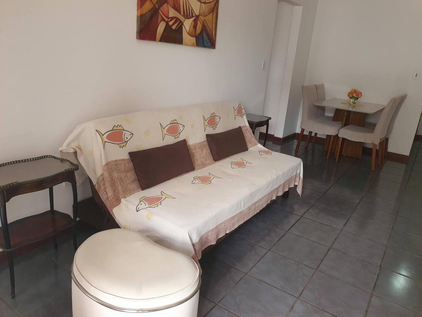 Apt Quarto, sala, varanda, Praia do morro à 150mtrsの写真4