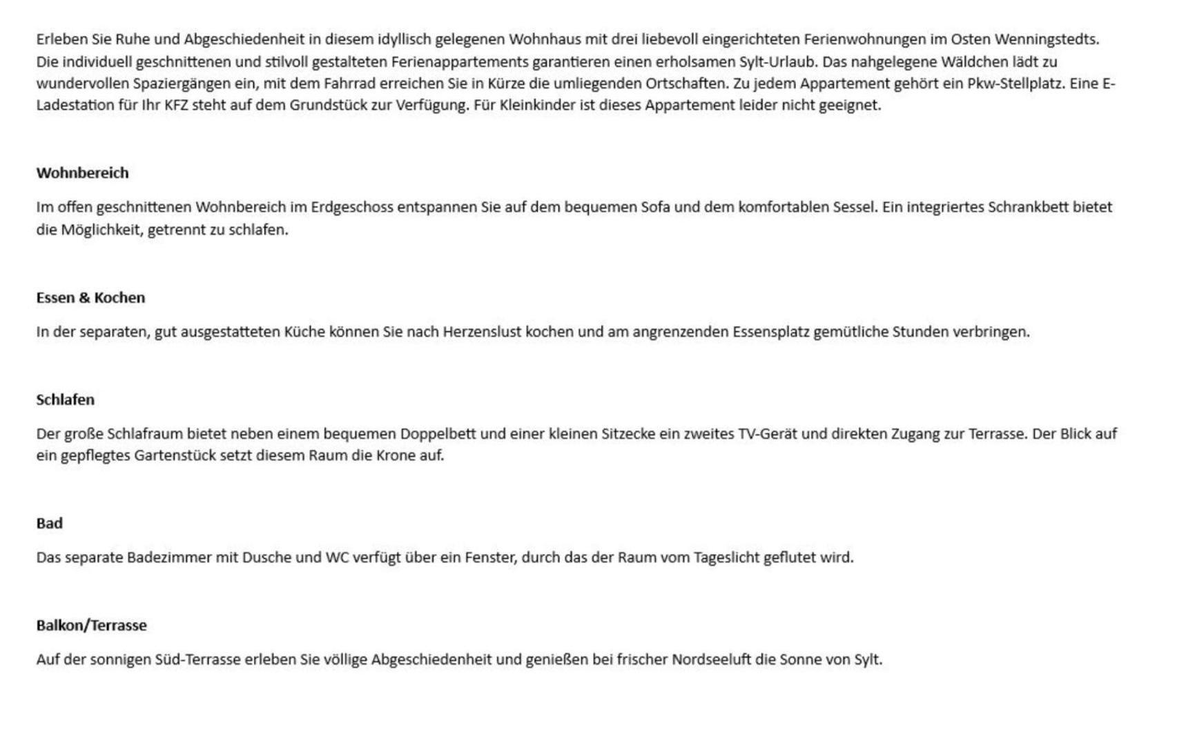 Fotografie 2: Südwind - Osterweg 51, App 1