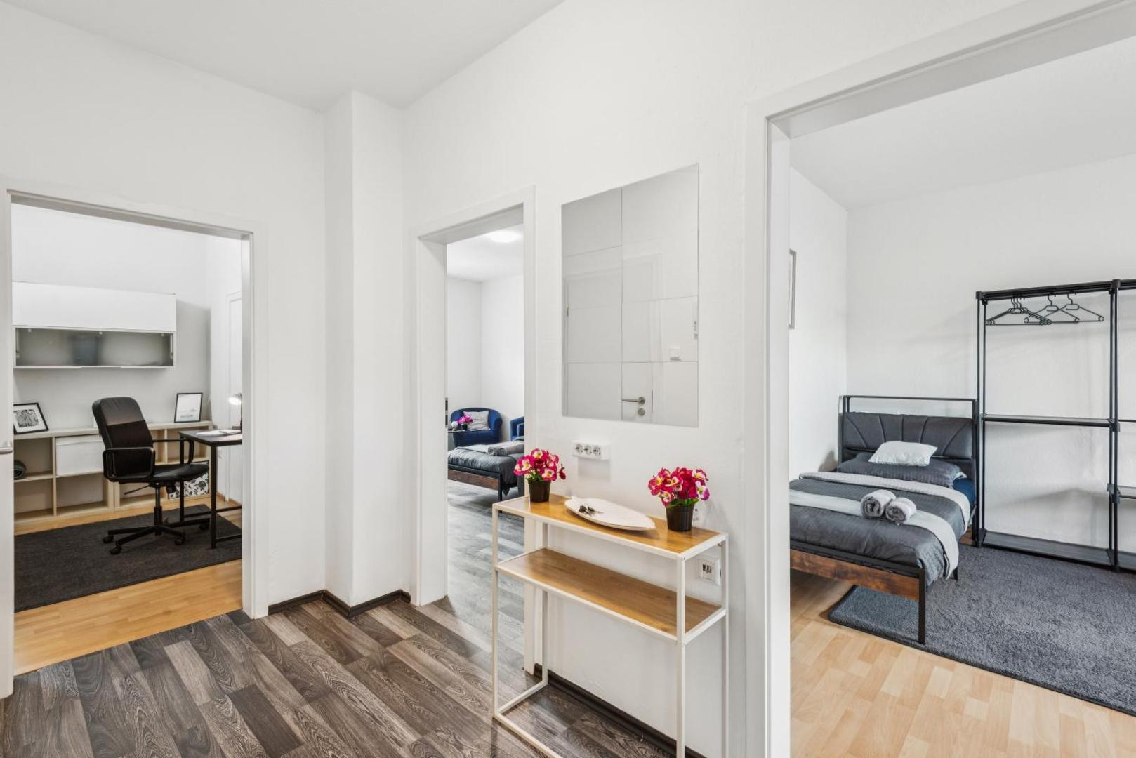 Fotografie 6: Velbert, gute Lage, Ideal für Geschäftsleute, Monteure, Messegäste, 3 Schlafzimmer, SmartTV