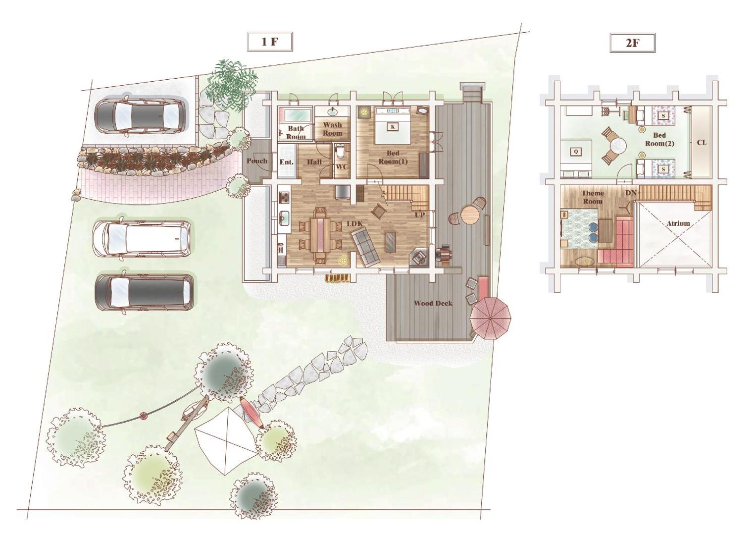 Nasu Premium Handmade Log House 清流の森 最大7名の写真3