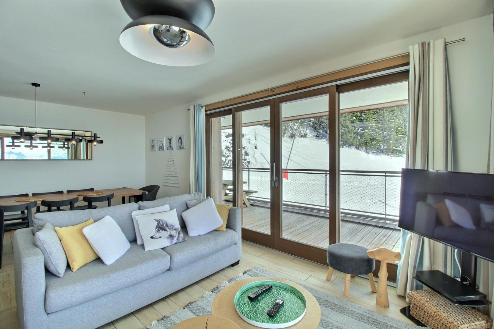 Foto 7: ARC 1600, LE RIDGE, Appartement 10 personnes Vue Montagne - ski aux pieds - Sauna, Hammam, Piscine