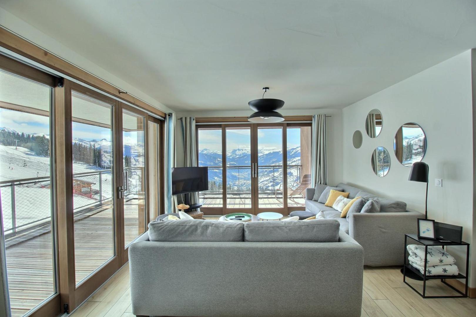 Foto 8: ARC 1600, LE RIDGE, Appartement 10 personnes Vue Montagne - ski aux pieds - Sauna, Hammam, Piscine