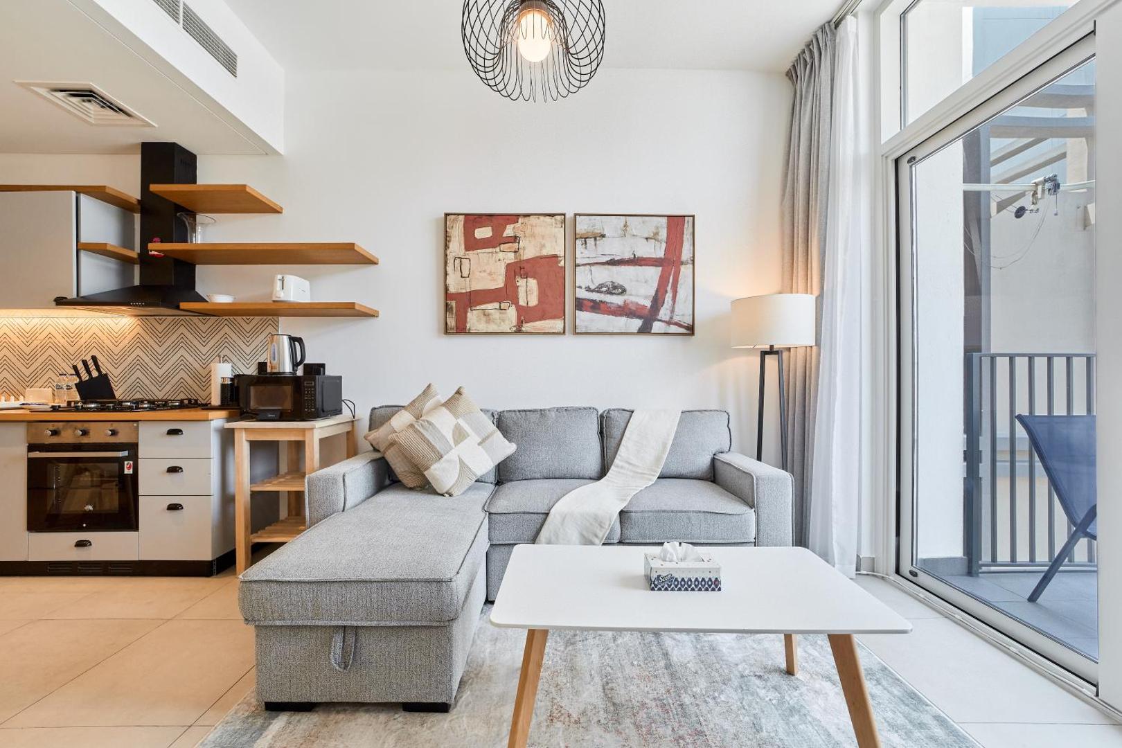 Fotografia 10: Chic & Modern 1BR in Socio Near Dubai Hills Park