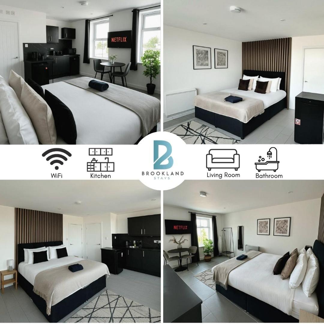Foto 6: Studio Flat by Brookland Stays Serviced Accommodation Short Lets Birmingham with Free WiFi