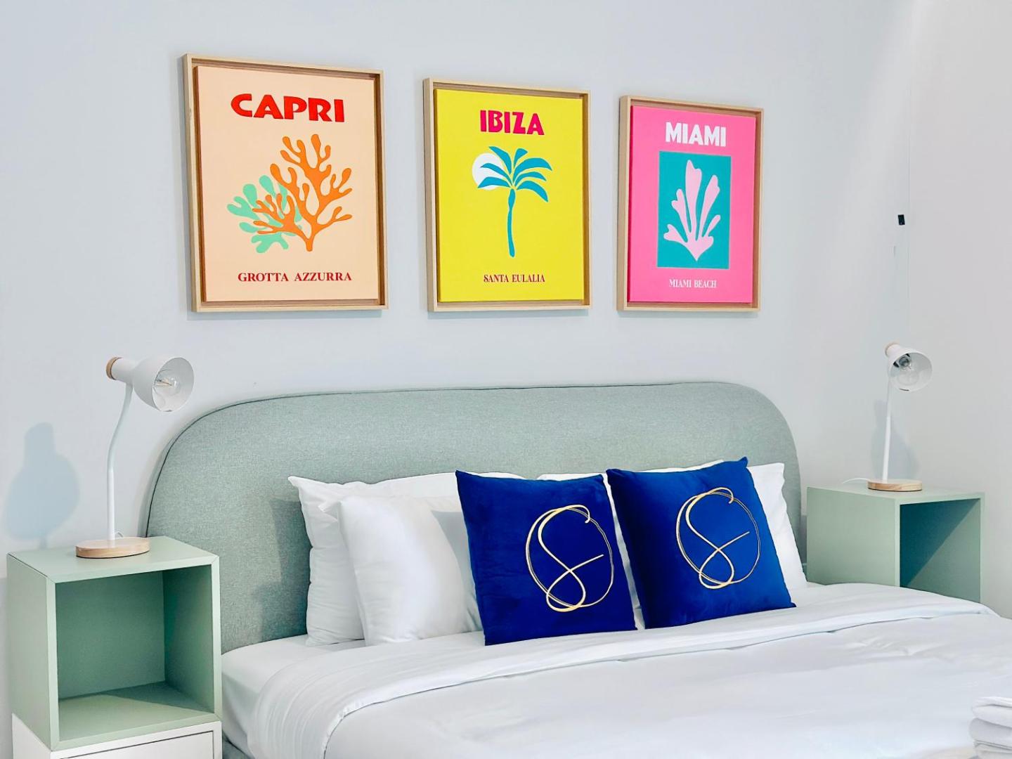 Chic & Cheerful 1BR with Sofa Bed in Waters Edge的照片4