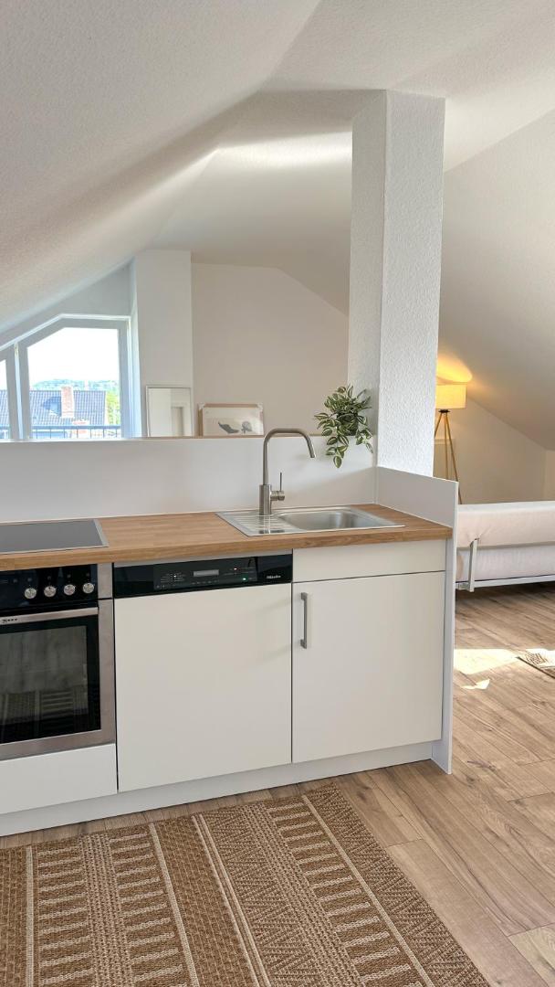 Fotografie 3: Loft mit Blick über Koblenz u Festung Nähe BWZK