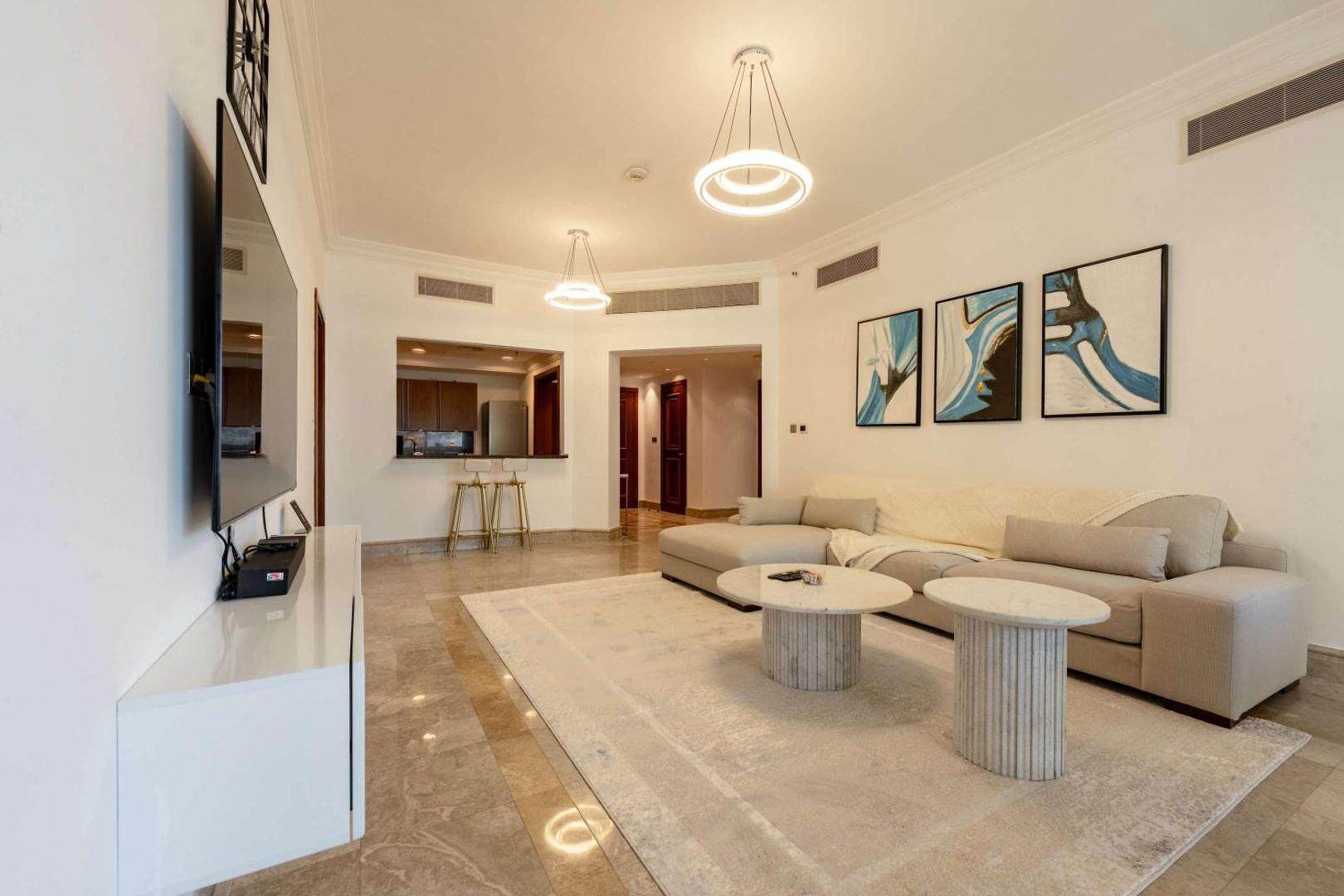 Foto 5: TRPS - Fairmont North Residences, Palm Jumeirah - Luxurious 2BR plus Maids, Sea and Harbour View