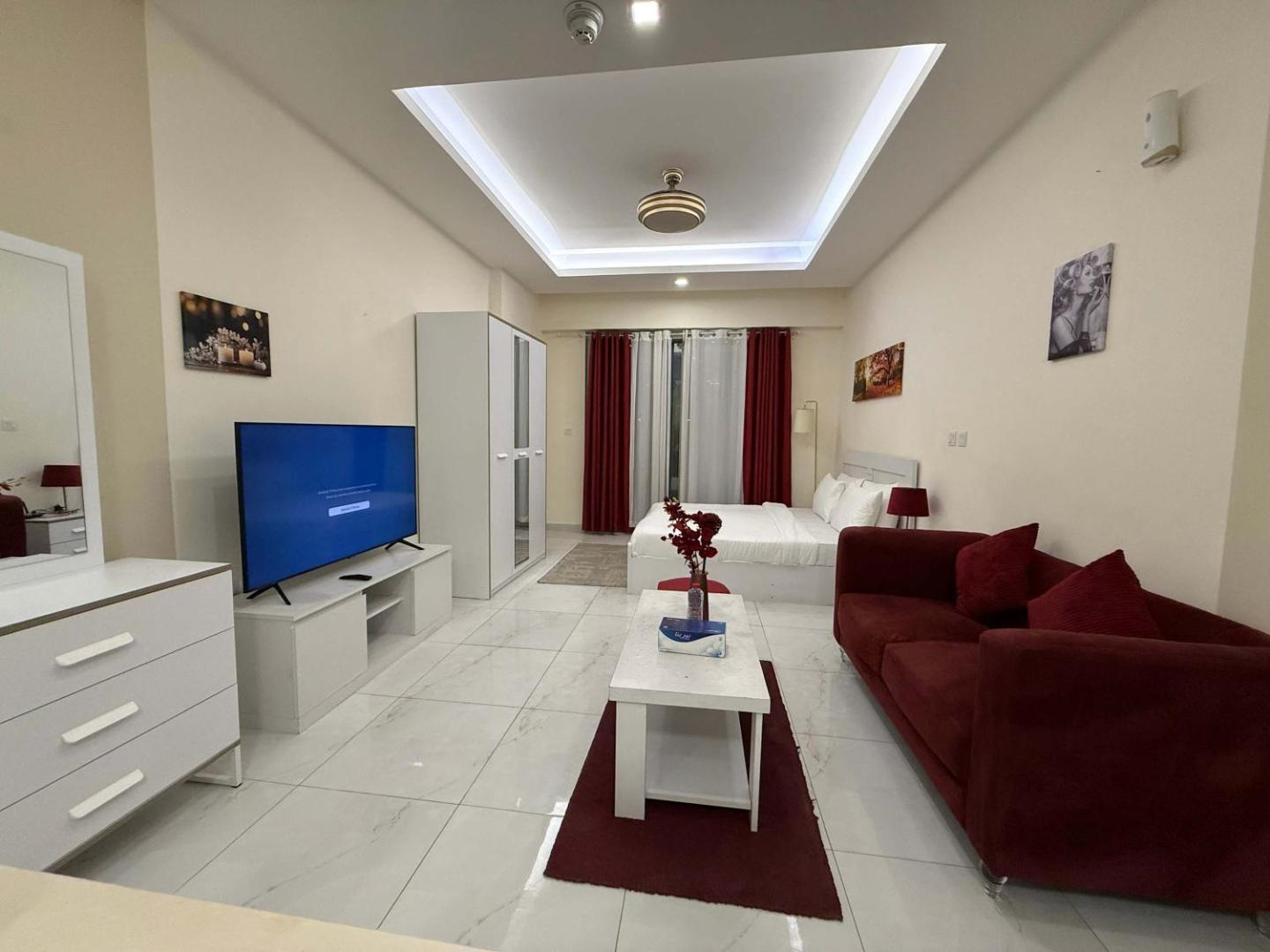 Bilde 3: Chic Studio in Dar Al Jawhara Residence