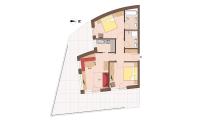 Apartment mit 2 Schlafzimmern