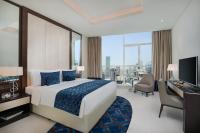 Suite mit 2 Schlafzimmern - Aussicht auf Burj Khalifa 