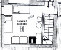 Driepersoonskamer met Eigen Externe Badkamer