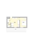 Apartment mit 1 Schlafzimmer