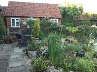 Apartment mit Gartenblick