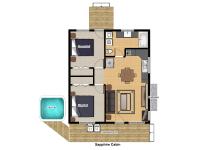 Two Bedroom Cottage - Sapphire
