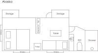Deluxe Dreibettzimmer