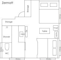 Standard Doppel- oder Zweibettzimmer