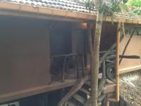Tweepersoonskamer in Boomhut met Uitzicht op de Tuin