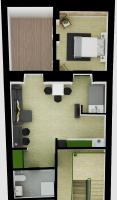 Appartamento con 1 Camera da Letto