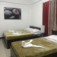 Dreibettzimmer mit Bad