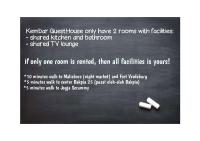 Kembar Guesthouse - B&B Yogyakarta