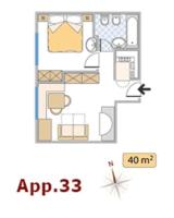 One-Bedroom Apartment - Attic