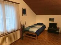 Doppel-/Zweibettzimmer mit Gartenblick