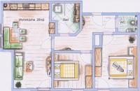 Appartement 2 Chambres
