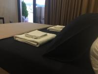 Deluxe tweepersoonskamer met balkon en uitzicht op zee