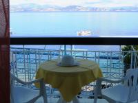Einzelzimmer mit Balkon und Meerblick
