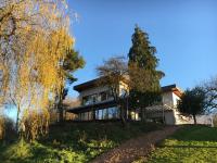 B&B Nonnweiler - Haagalm Terrasse, Garten - Bed and Breakfast Nonnweiler