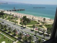 Frente a Playa - 3 dorms, 2 baños, parking, WiFi, 2 cuadras MALLS - B&B Viña del Mar