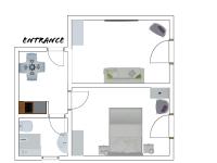 Appartement met 1 Slaapkamer