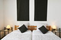 Camera Doppia con Letti Singoli con Vista Giardino